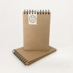 Sketchbook 13,3 x 19,5 cm Capa Kraft com folhas Kraft 140gr