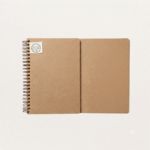 Type Kraft A4 Capa Kraft com folhas Kraft