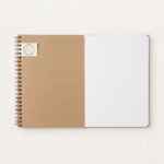 Type Kraft A4 Capa Kraft com folhas Sulfite 180g