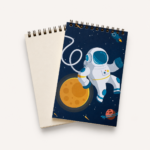 Bloco de Anotações Astronauta