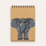 Bloco de Anotações Elefante