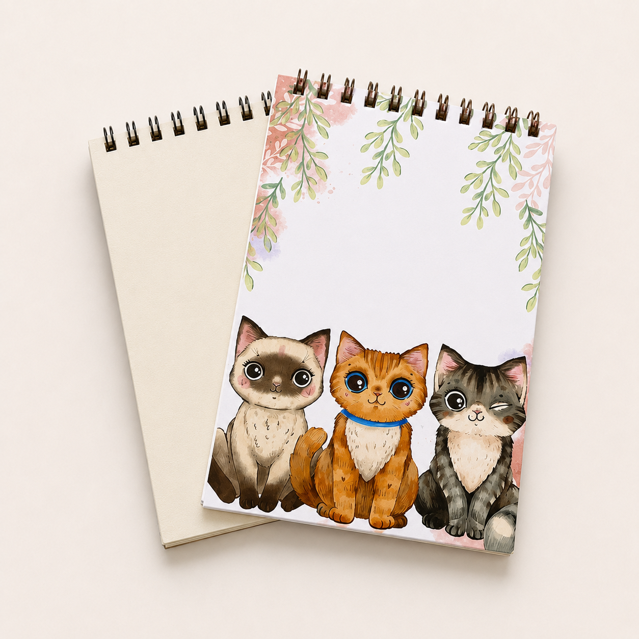 Gatinho Bloco de Anotações Gatinhos - Imagem 1