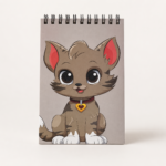 Bloco de Anotações Gato
