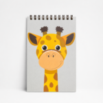 Bloco de Anotações Girafa