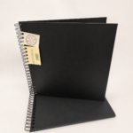 Scrapbook Preto 19,5 x 19,5 cm